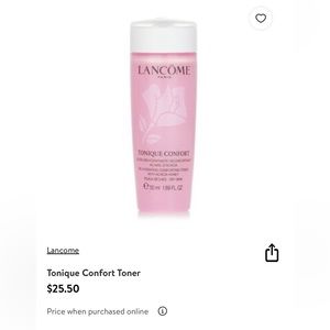 Lancome Tonique Confort